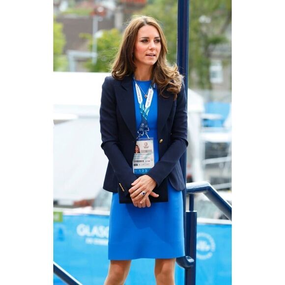 smythe classic duchess blazer navy US8 - Picture 6 of 12